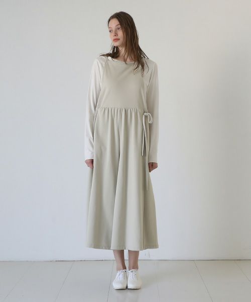 Mochi / home&miles.モチ / ホーム＆マイルズ.apron sweatsalopette [chalk]