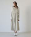 Mochi / home&miles.モチ / ホーム＆マイルズ.apron sweatsalopette [chalk]