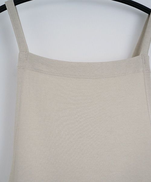 Mochi / home&miles.モチ / ホーム＆マイルズ.apron sweatsalopette [chalk]