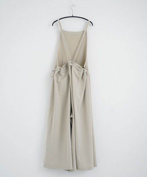 Mochi / home&miles.モチ / ホーム＆マイルズ.apron sweatsalopette [chalk]