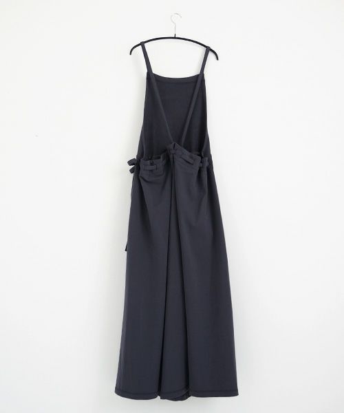 Mochi / home&miles.モチ / ホーム＆マイルズ.apron sweatsalopette [charcoal grey]