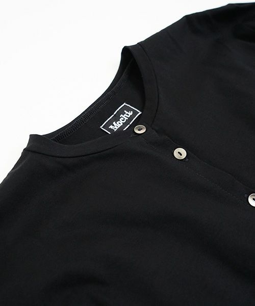 Mochi / home&miles.モチ / ホーム＆マイルズ.organic cotton cut & saw blouse [black]