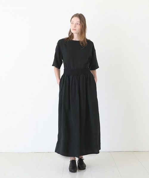 Mochi / home&miles.モチ / ホーム＆マイルズ.long skirt [black]