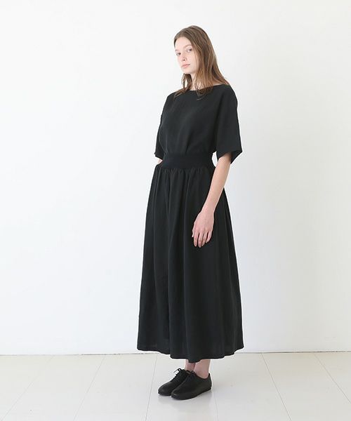Mochi / home&miles.モチ / ホーム＆マイルズ.long skirt [black]