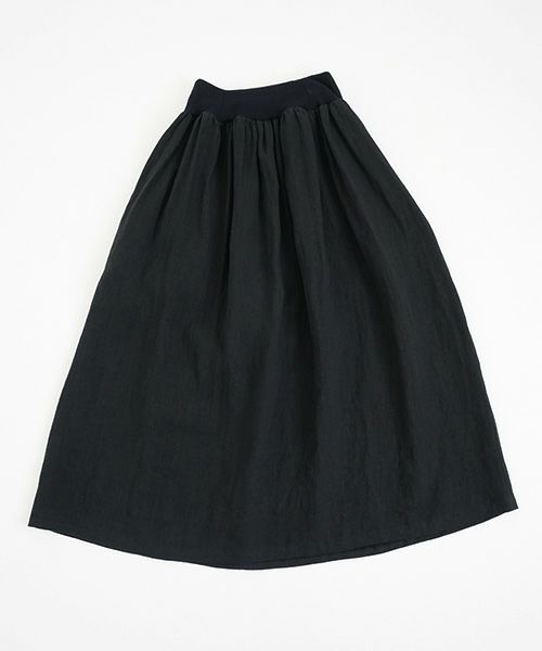 Mochi / home&miles.モチ / ホーム＆マイルズ.long skirt [black]