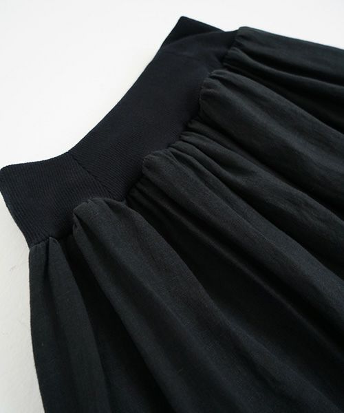 Mochi / home&miles.モチ / ホーム＆マイルズ.long skirt [black]