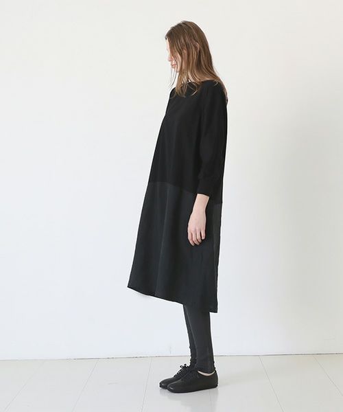 Mochi / home&miles.モチ / ホーム＆マイルズ.layered one piece [black]