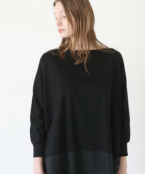 Mochi / home&miles.モチ / ホーム＆マイルズ.layered one piece [black]