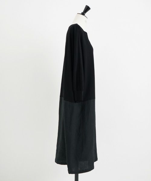 Mochi / home&miles.モチ / ホーム＆マイルズ.layered one piece [black]