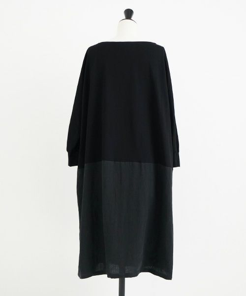 Mochi / home&miles.モチ / ホーム＆マイルズ.layered one piece [black]