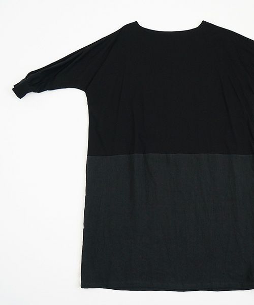 Mochi / home&miles.モチ / ホーム＆マイルズ.layered one piece [black]