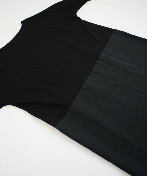 Mochi / home&miles.モチ / ホーム＆マイルズ.layered one piece [black]