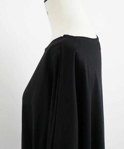 Mochi / home&miles.モチ / ホーム＆マイルズ.layered one piece [black×striped]