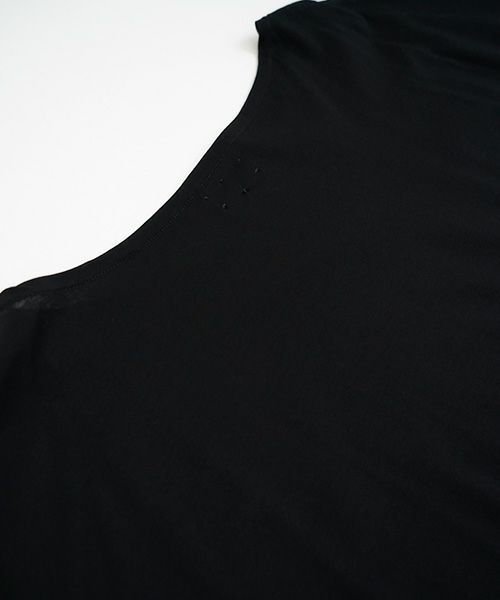 Mochi / home&miles.モチ / ホーム＆マイルズ.layered one piece [black×striped]