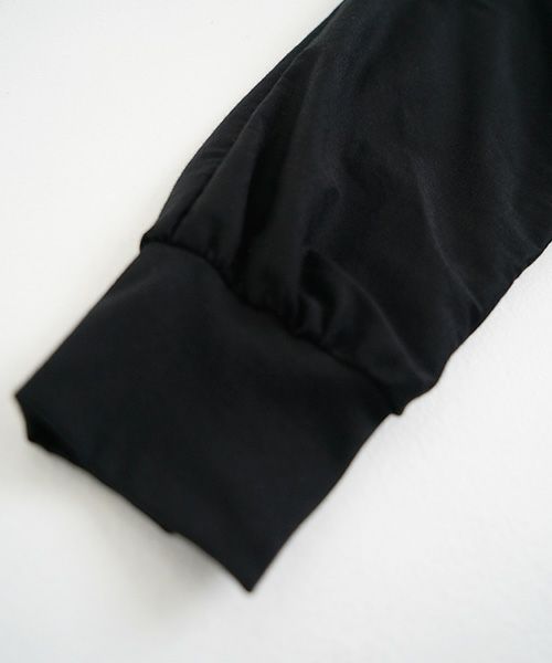 Mochi / home&miles.モチ / ホーム＆マイルズ.layered one piece [black×striped]