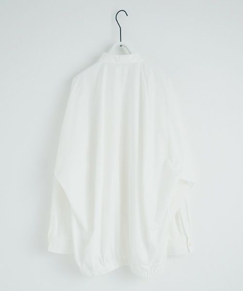 VU.ヴウ.ballon shirt-FINX COTTON vu-a23-s01[OFF WHITE]