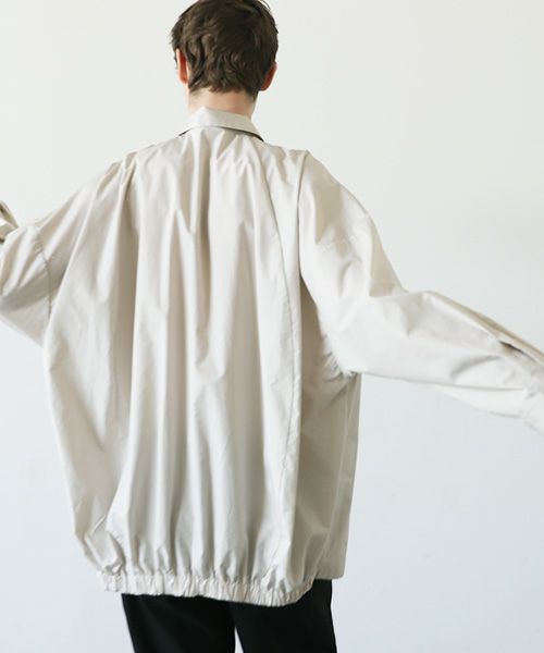 VU.ヴウ.ballon shirt-FINX COTTON vu-a23-s01[OFF BEIGE]