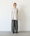 VU.ヴウ.ballon shirt-FINX COTTON vu-a23-s01[OFF BEIGE]