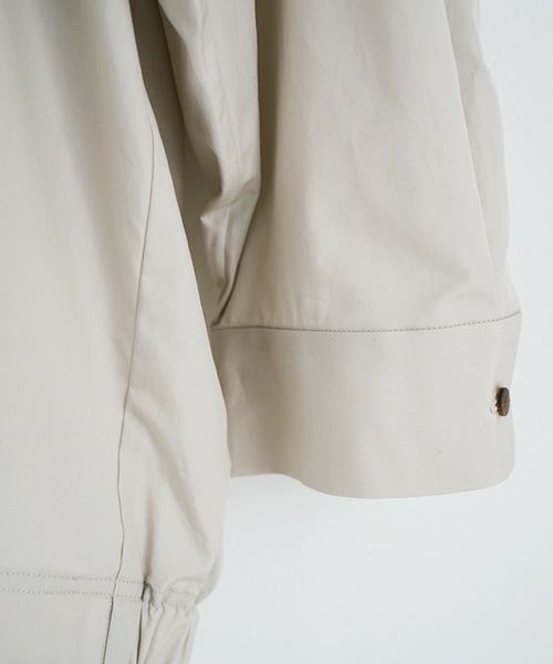VU.ヴウ.ballon shirt-FINX COTTON vu-a23-s01[OFF BEIGE]