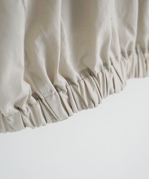 VU.ヴウ.ballon shirt-FINX COTTON vu-a23-s01[OFF BEIGE]