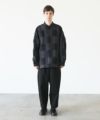 VU.ヴウ.check ballon shirt vu-a23-s01[CHECK]