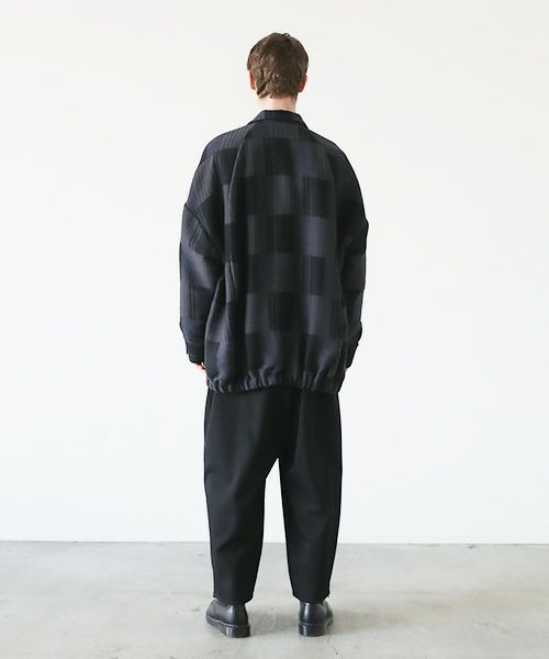 VU.ヴウ.check ballon shirt vu-a23-s01[CHECK]