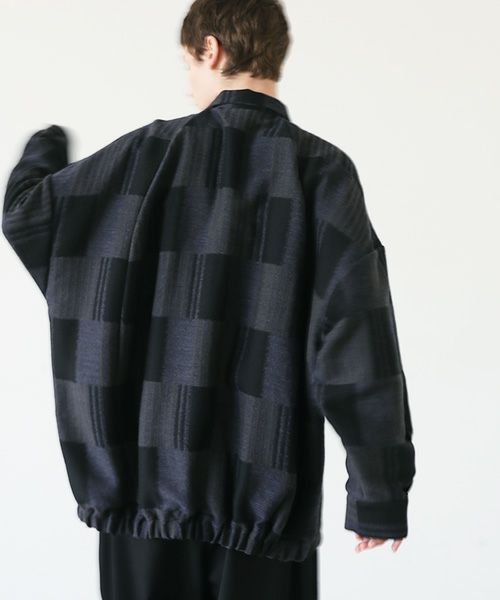 VU.ヴウ.check ballon shirt vu-a23-s01[CHECK]