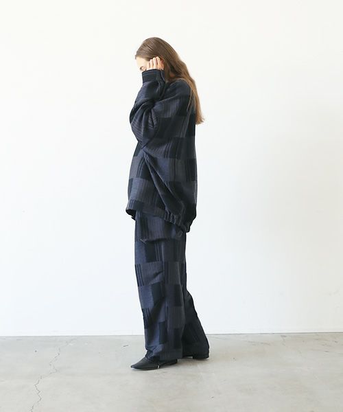 VU.ヴウ.check ballon shirt vu-a23-s01[CHECK]