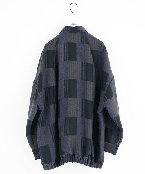 VU.ヴウ.check ballon shirt vu-a23-s01[CHECK]