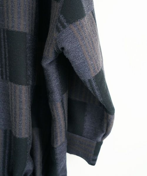 VU.ヴウ.check ballon shirt vu-a23-s01[CHECK]