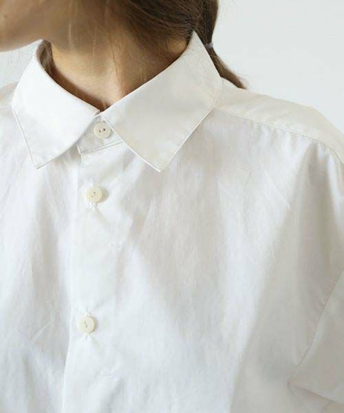 VU.ヴウ.base shirt-FINX COTTON vu-a23-s03[OFF WHITE]