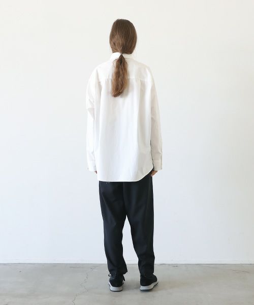 VU.ヴウ.base shirt-FINX COTTON vu-a23-s03[OFF WHITE]