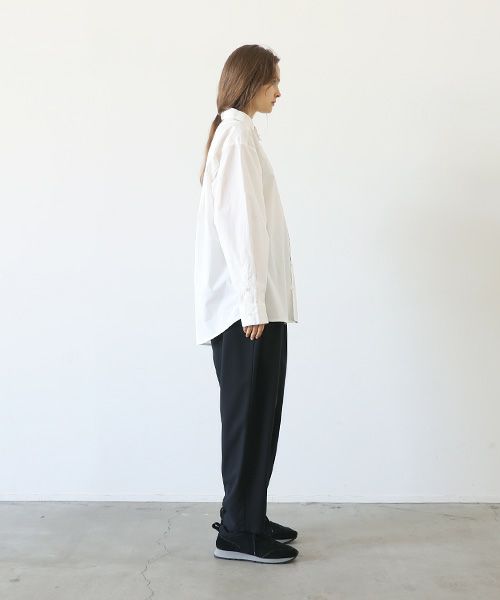 VU.ヴウ.base shirt-FINX COTTON vu-a23-s03[OFF WHITE]