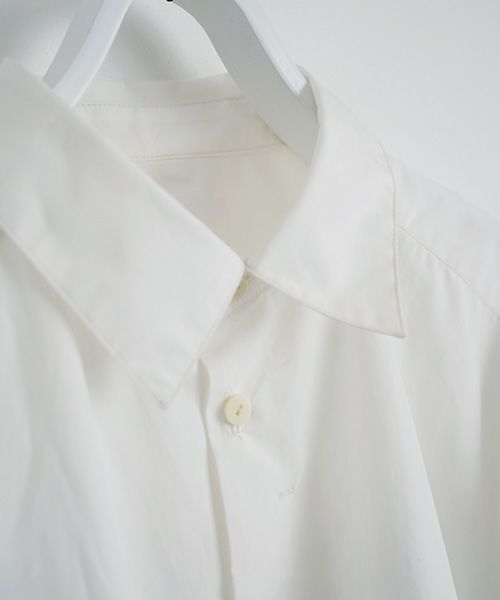 VU.ヴウ.base shirt-FINX COTTON vu-a23-s03[OFF WHITE]