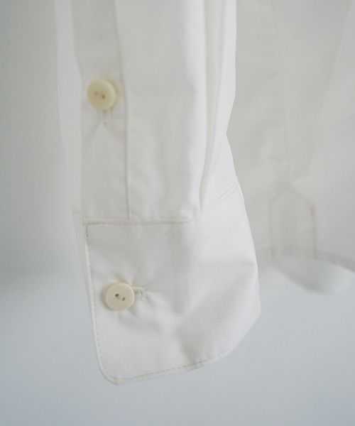 VU.ヴウ.base shirt-FINX COTTON vu-a23-s03[OFF WHITE]