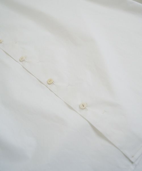 VU.ヴウ.base shirt-FINX COTTON vu-a23-s03[OFF WHITE]