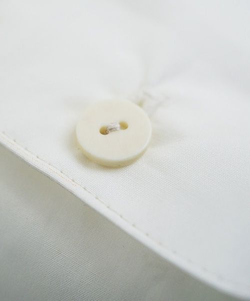 VU.ヴウ.base shirt-FINX COTTON vu-a23-s03[OFF WHITE]