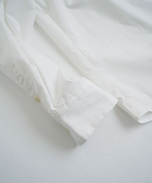 VU.ヴウ.base shirt-FINX COTTON vu-a23-s03[OFF WHITE]