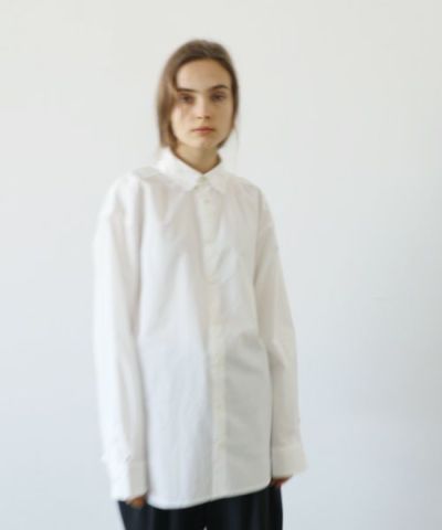 VU<br>ヴウ<br>base shirt-FINX COTTON vu-a23-s03[OFF WHITE]