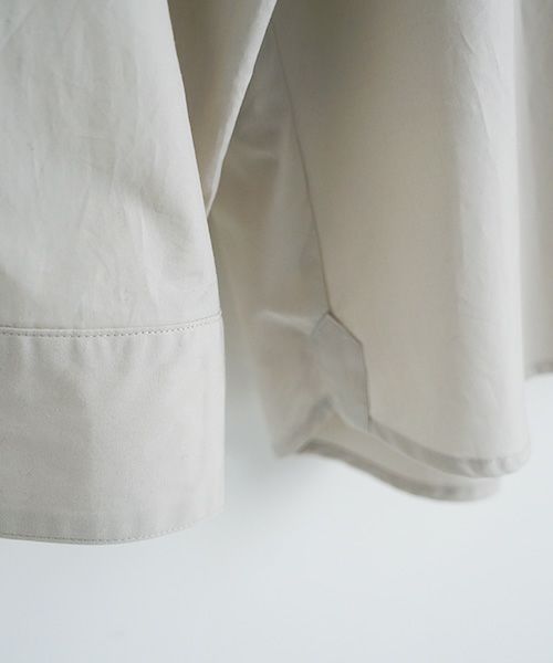 VU.ヴウ.base shirt-FINX COTTON vu-a23-s03[OFF BEIGE]