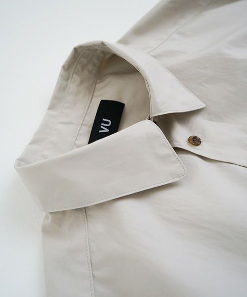 VU.ヴウ.base shirt-FINX COTTON vu-a23-s03[OFF BEIGE]