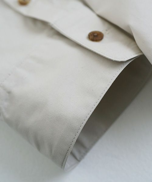 VU.ヴウ.base shirt-FINX COTTON vu-a23-s03[OFF BEIGE]