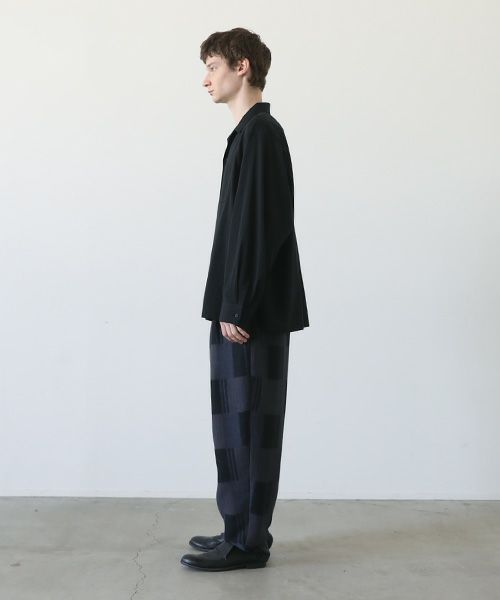 VU.ヴウ.open shirt vu-a23-s04[BLACK]