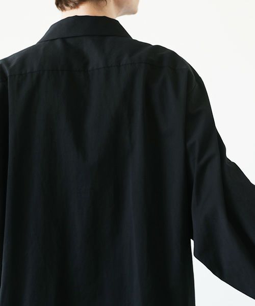 VU.ヴウ.open shirt vu-a23-s04[BLACK]