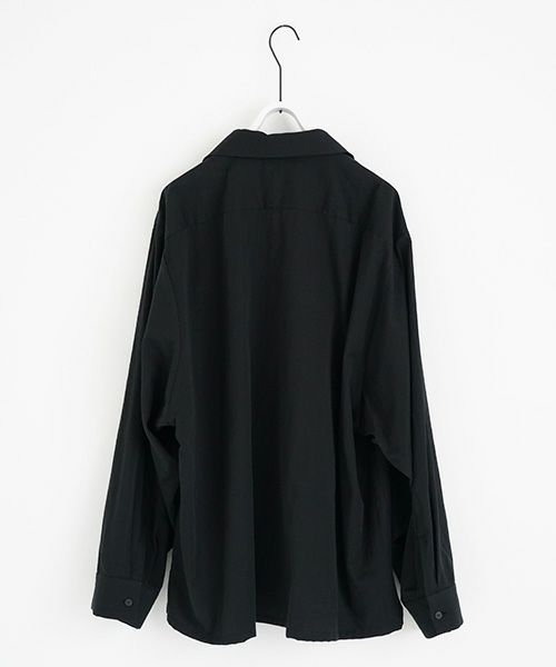 VU.ヴウ.open shirt vu-a23-s04[BLACK]
