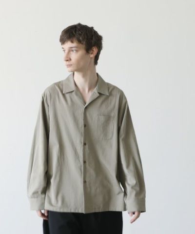 VU.ヴウ.open shirt vu-a23-s04[GREIGE]