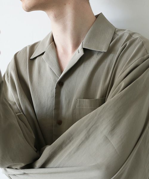 VU.ヴウ.open shirt vu-a23-s04[GREIGE]
