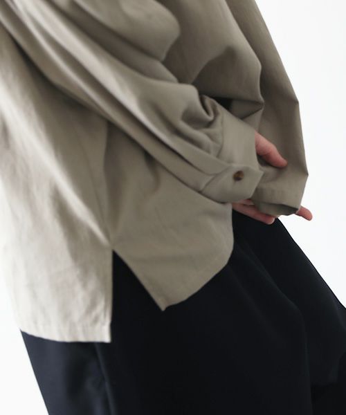 VU.ヴウ.open shirt vu-a23-s04[GREIGE]