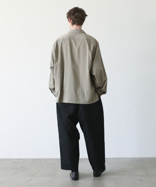 VU.ヴウ.open shirt vu-a23-s04[GREIGE]