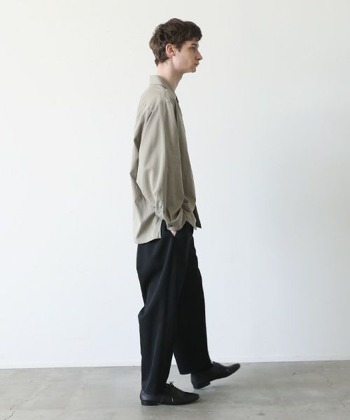 VU.ヴウ.open shirt vu-a23-s04[GREIGE]